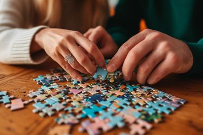 13. Samen een puzzel maken 13. Samen een puzzel maken