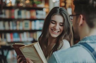 8. Geef hem een zwangerschapsboek met je uitgerekende datum op de voorkant